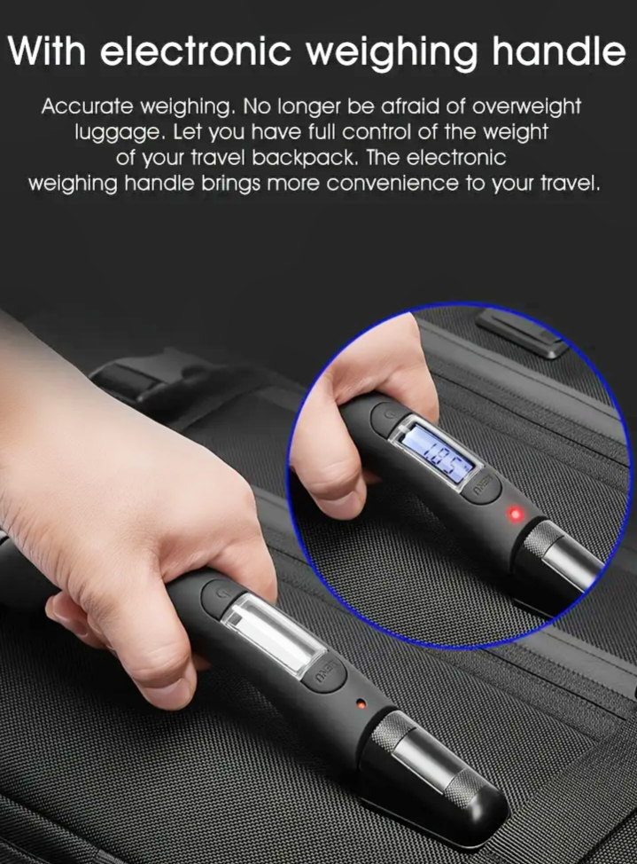 handle with built in digital scale