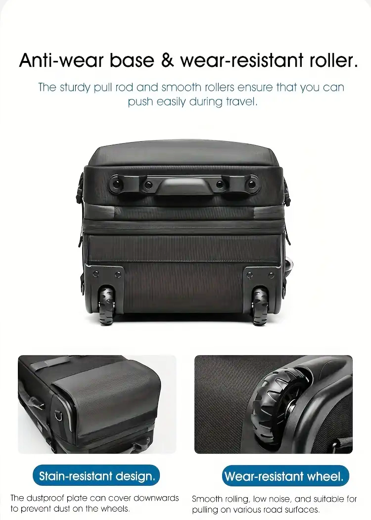 backpack laying flat showing under-sie