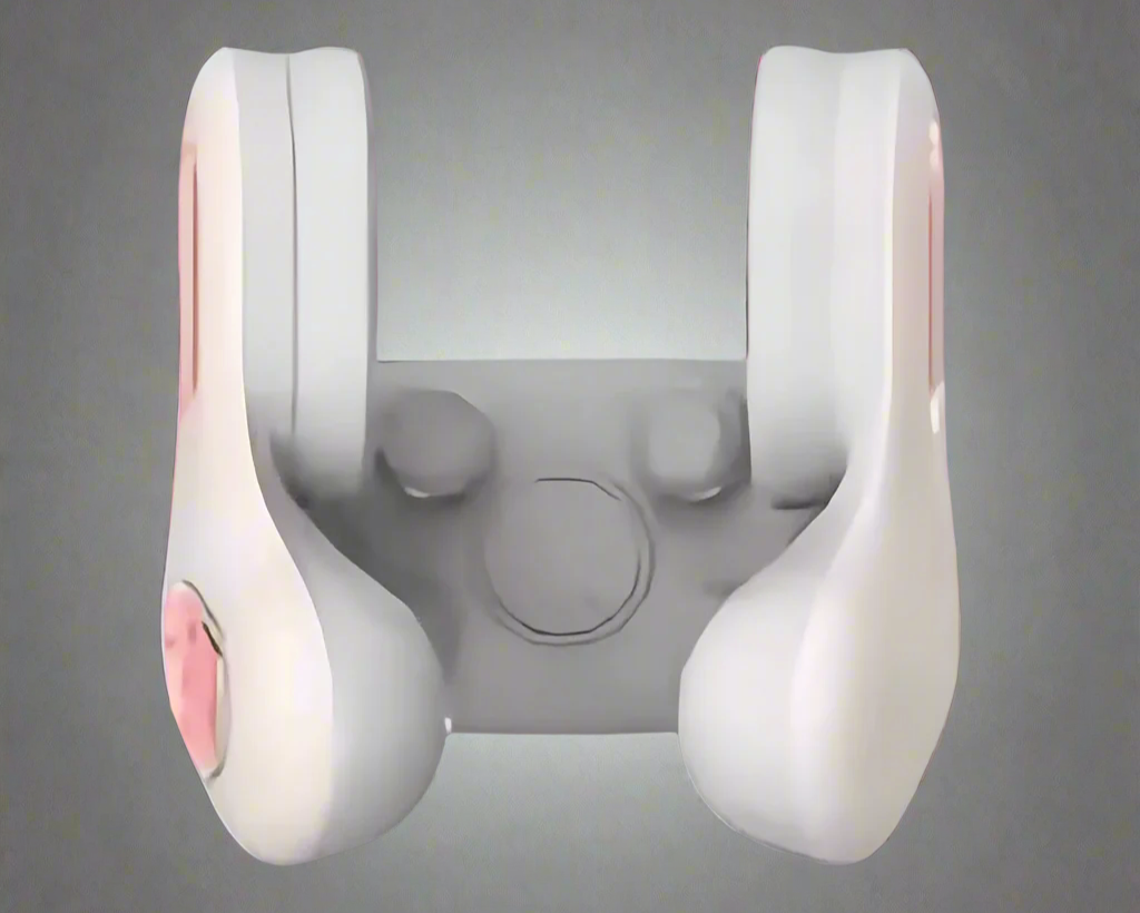 Premium Smart Travel Pillow with Shiatsu Massage Red-Light Hot Compress Bluetooth with Noise Reduction