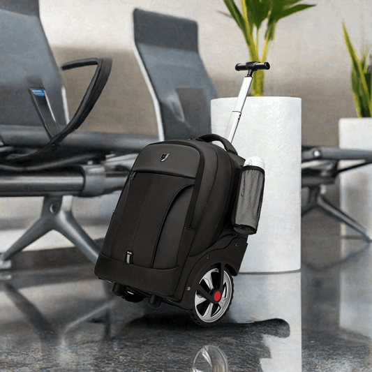 20" Sporty Waterproof Backpack Trolley Carry-On