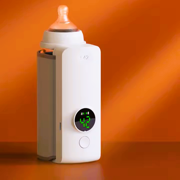 Portable Bottle Warmer rechargeable with temperature control