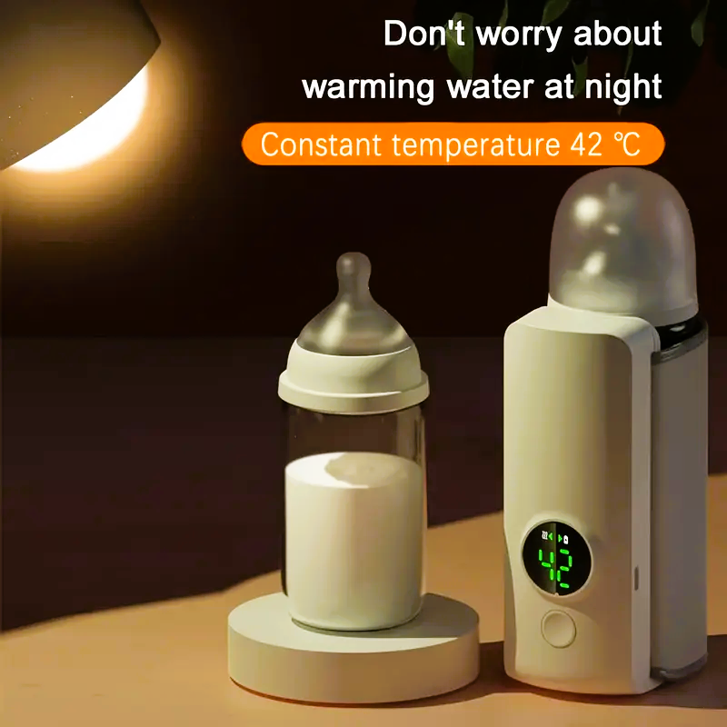 Portable Bottle Warmer rechargeable with temperature control