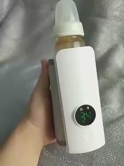Portable Bottle Warmer rechargeable with temperature control