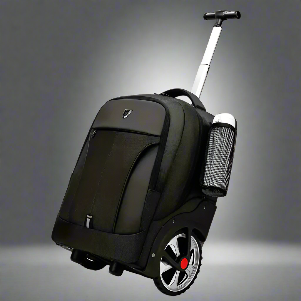 20 Sporty Trolley Backpack telescopic handle pulled out 