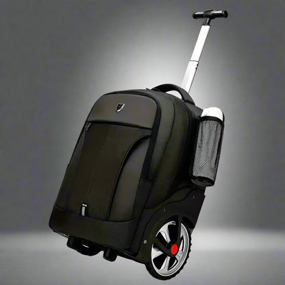 20 Sporty Trolley Backpack telescopic handle pulled out 